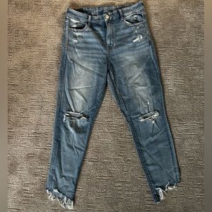 American Eagle Curvy High Rise Jegging Crop